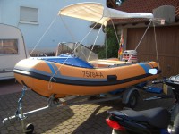 Gugel Schlauchboot G 380 S mit 30PS Johnson