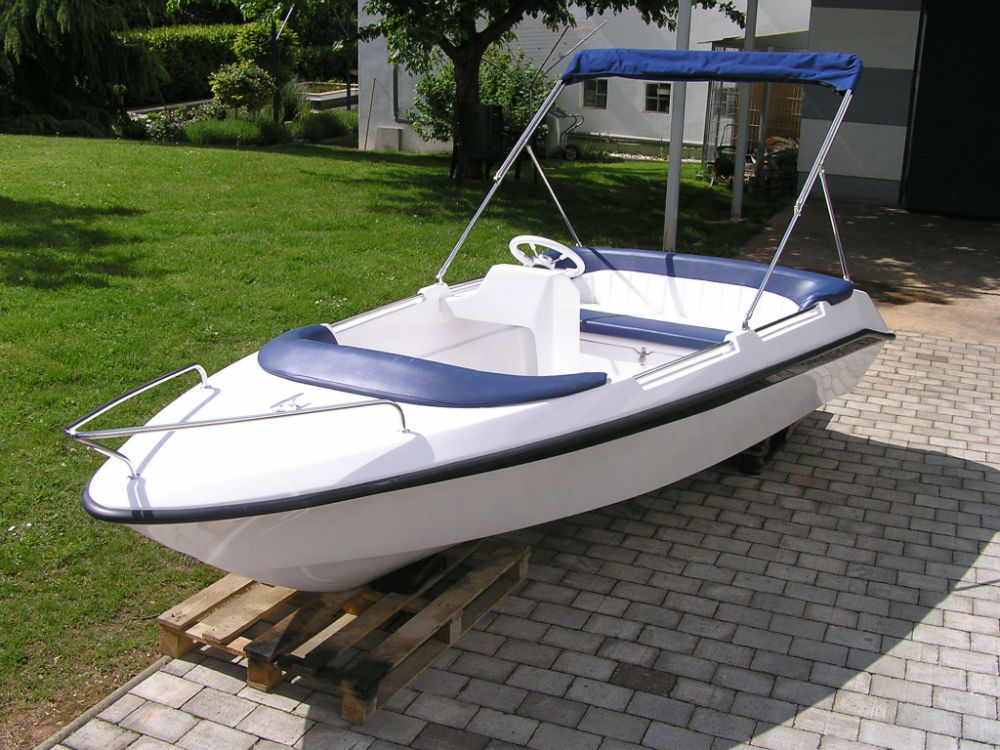 Krüger Laser Motorboot