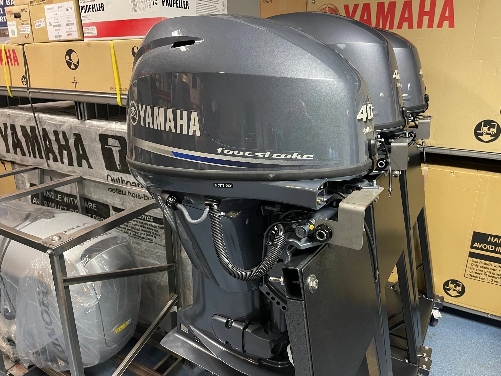 Yamaha 40 hp remote 55